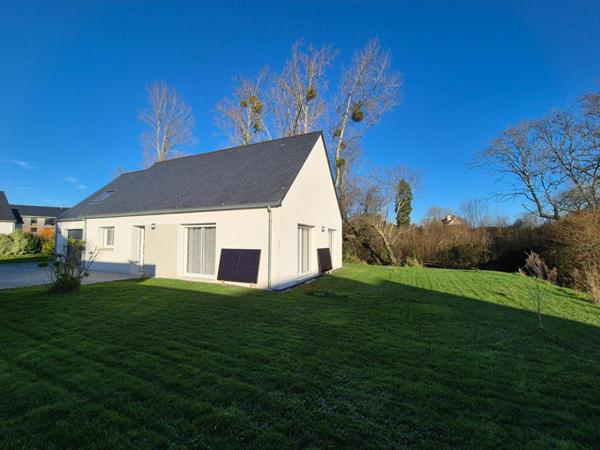 Maison récente PLAIN-PIED de 79 m2 habitable avec un grand potentiel de surface supplémentaire en habitable ? Moëlan-Sur-Mer à proximité du centre ? 7 min des plages de Kerfany et de Trenez