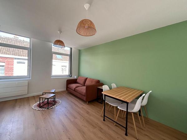 A LOUER : T1 à LAMBERSART • Rue Gabrielle Bouveur - LAMBERSART • 675 € CC • Réf. G673-5