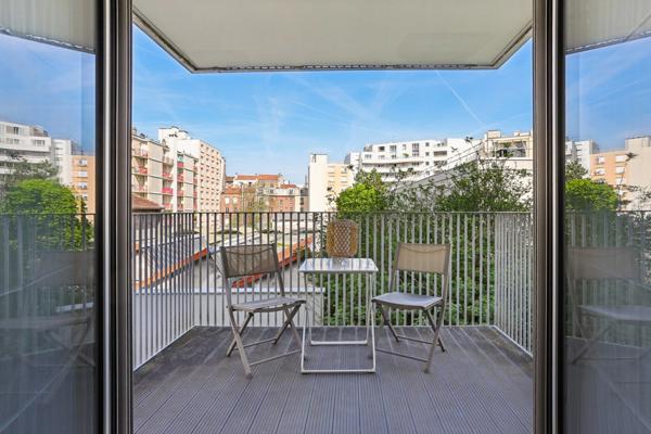 STUDIO 36,5 m2 avec balcon au calme, sur jardin