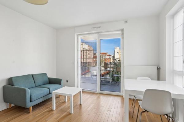 STUDIO 36,5 m2 avec balcon au calme, sur jardin