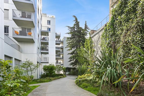 STUDIO 36,5 m2 avec balcon au calme, sur jardin