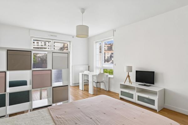 STUDIO 36,5 m2 avec balcon au calme, sur jardin