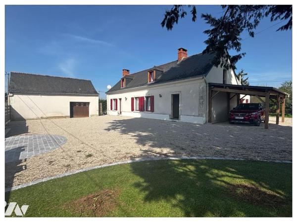 Maison ancienne rénovée à rafraîchir