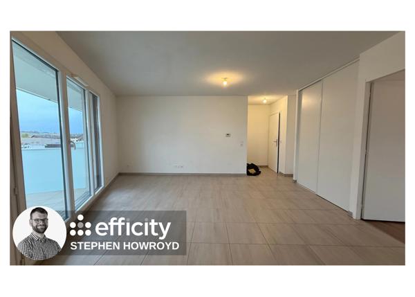Appartement 2 pièces - 44 m² Exclusivité efficity