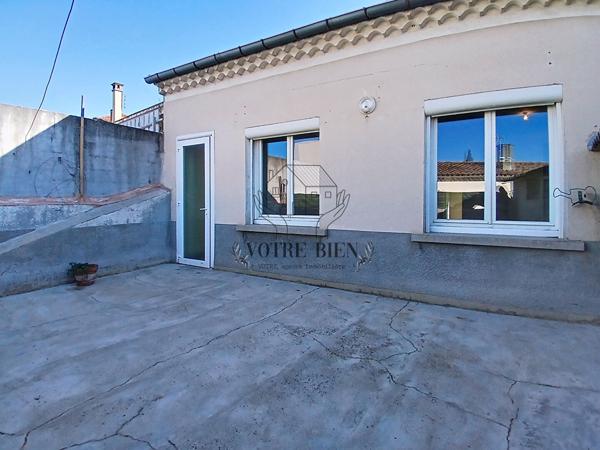 Local commercial + T3 - T4 avec TERRASSE