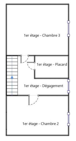 Duplex avec terrasse - 3 Chambres - Cave