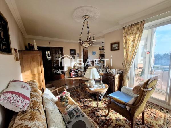 Bel appartement très lumineux de 76 m2 St Marc