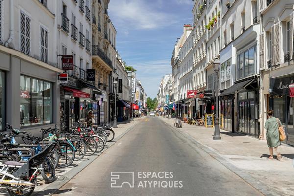 Dernier étage à réinventer rue de la Gaité