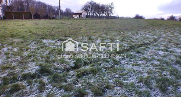 Terrain constructible  de 1534m2