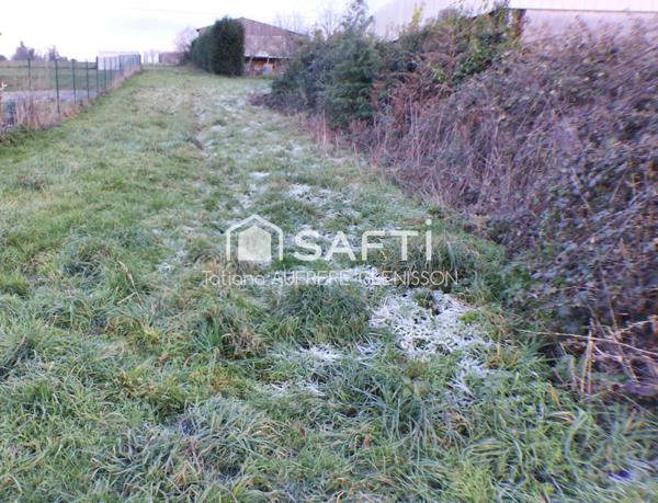Terrain constructible  de 1534m2