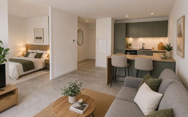 Appartement à vendre    2 pièces • 34 m2 Saint-Pierre-d'Irube