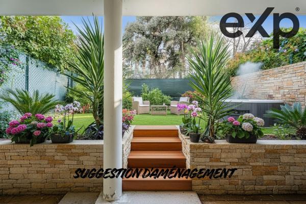 T2 avec terrasse et jardin privatif de 60m2 + Garage