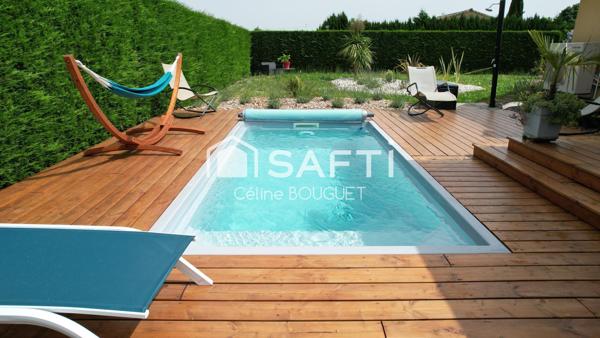 Maison 5 pièces avec garage et piscine