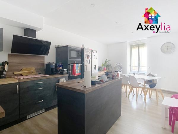 Roanne (42300) A VENDRE - ROANNE MULSANT - APPARTEMENT T4 RÉNOVÉ EN DUPLEX AVEC DEUX CHAMBRES