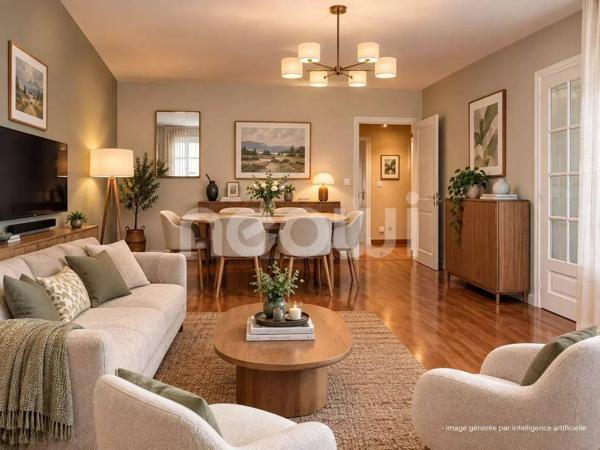 Av Aristide BRIAND -Type 4 avec ascenseur, garage et loggia