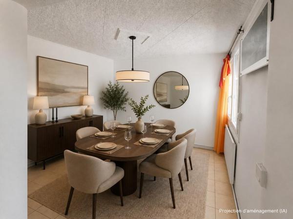 Appartement T5 rez-de-chaussée - La Peyrade