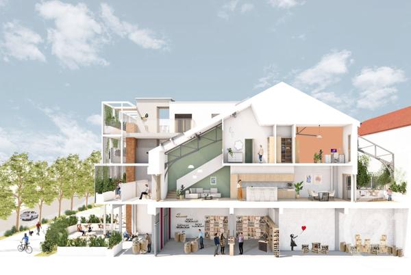 Appartement Duplex à vendre  4 pièces - 118,80 m2 MULHOUSE - 68