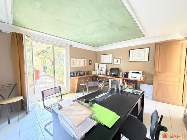 MAISON 185m2, 5 chambres, bureau, piscine, jardin!
