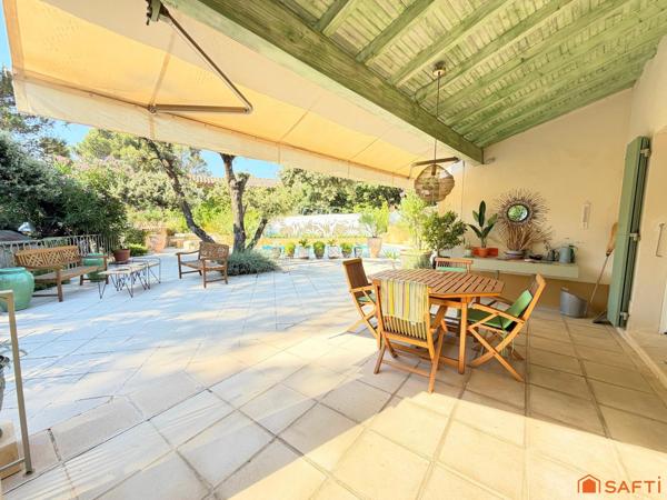 MAISON 185m2, 5 chambres, bureau, piscine, jardin!