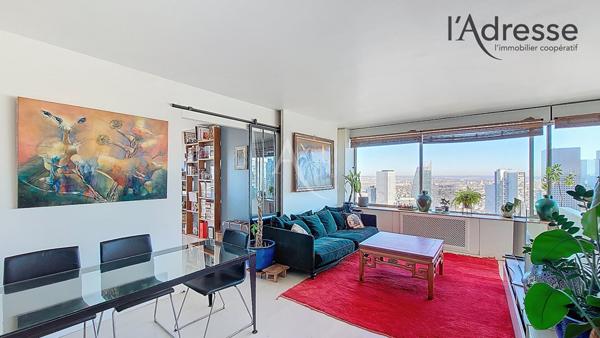 PUTEAUX/ DEFENSE appartement 4 pièces de 95m² avec cave et double parking