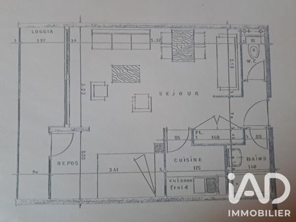 Appartement à vendre 2 pièces 32 m² Fontcouverte-la-Toussuire