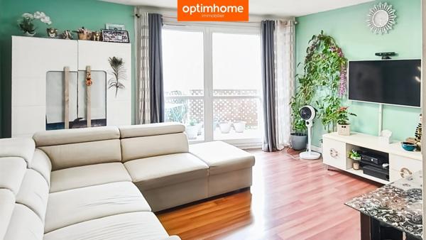 Appartement 3 pièces avec balcon de 60 m² à Longjumeau (Résidence Les Coteaux)