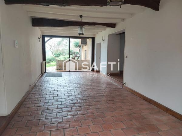 Maison en Pierre, piscine, terrain 1701m2