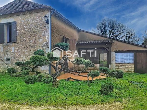 Maison en Pierre, piscine, terrain 1701m2