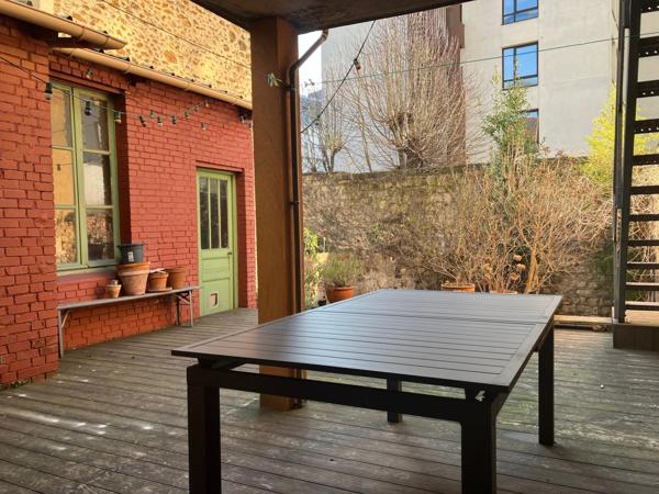 Bagnolet Centre, maison ancienne avec jardin