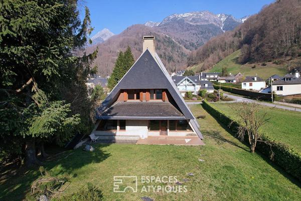 Chalet d’architecte avec vue panoramique sur les sommets