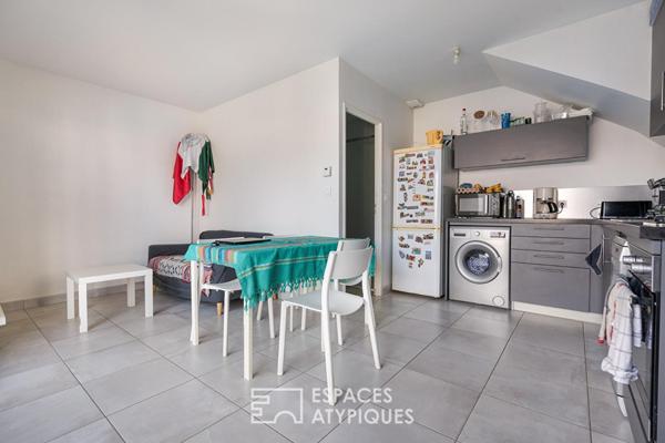 Maison contemporaine avec piscine