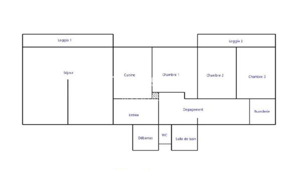 Appartement à LA ROCHE-SUR-YON, 85000 - 5 pièces 110m²