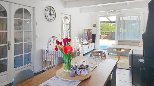Maison 130 m² (potentiel 150 m²), 3 chambres , sous-sol complet, proche gare d'henin beaumont
