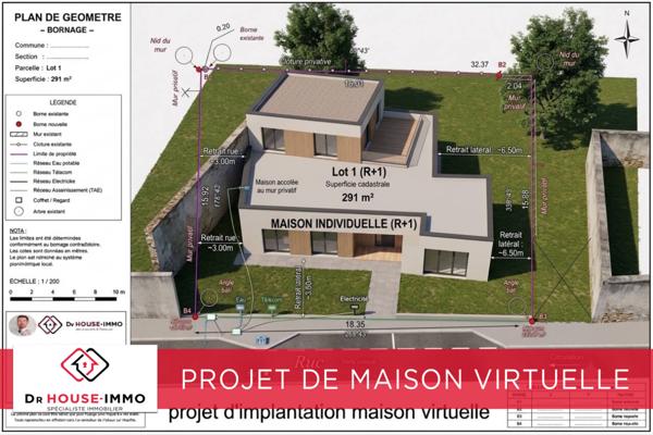 Terrain à vendre de 291 m²