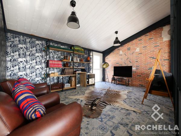 Maison contemporaine de type loft industriel