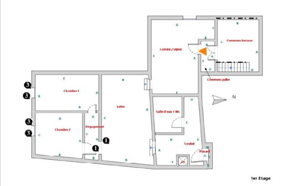 IMMEUBLE- COMMERCE ET APPARTEMENTS-CENTRE VILLE