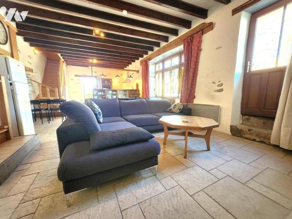 Ensemble Immobilier Atypique en Pierre à Apremont à multiples revenus