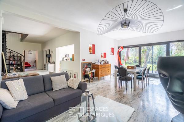 Maison d’architecte avec jardin et piscine