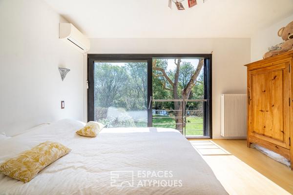 Maison d’architecte avec jardin et piscine