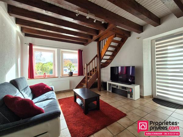 Appartement duplex 66m2 - jardin - double garage - Pougny 01550