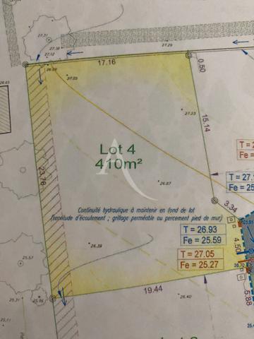 MARTINET - Terrain - 410m²