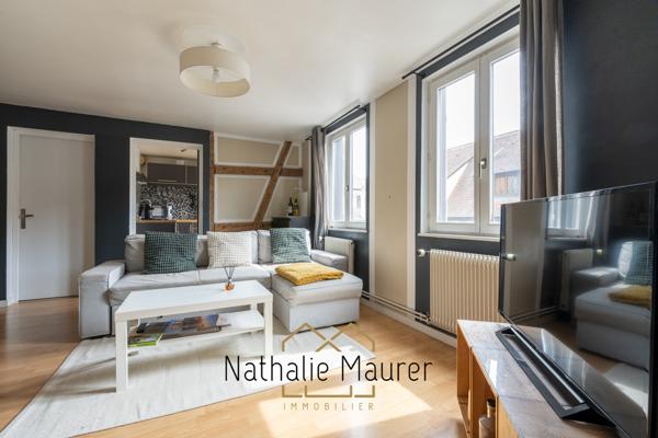 Appartement 3 pièces avec cachet au centre historique
