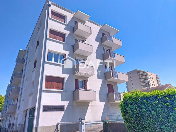 Appartement 2 pièces 59m² - 2 balcons