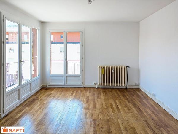 Appartement 2 pièces 59m² - 2 balcons