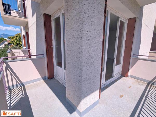 Appartement 2 pièces 59m² - 2 balcons