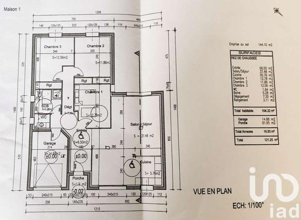 Maison à vendre 4 pièces 104 m² Nexon