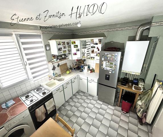 Issoudun 36100 - Appartement - 78m² - 1er étage - 4 pièces - 2 chambres - cave - emplacement de parking