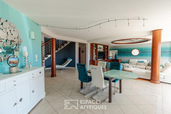 maison d’architecte tournée vers l’océan