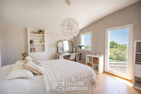 maison d’architecte tournée vers l’océan