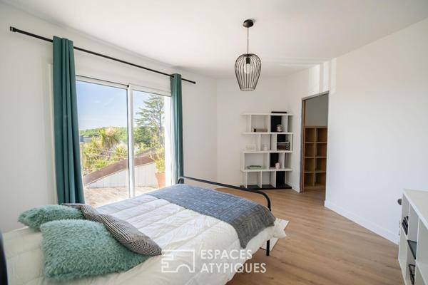 maison d’architecte tournée vers l’océan